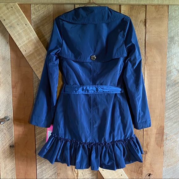 NWT!  Betsey Johnson | Skirted Hem Trenchcoat - Picture 2 of 8